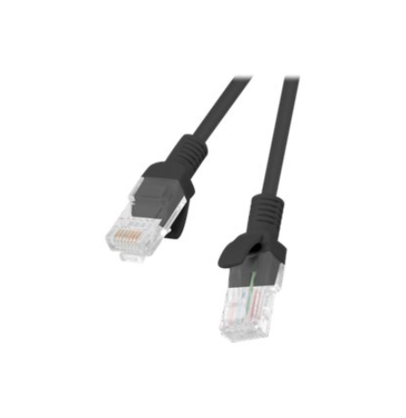 Lanberg Patchcord CAT.5E UTP | PCU5-10CC-0050-BK | 0.5 m