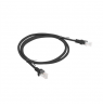 Lanberg Patchcord CAT.5E UTP | PCU5-10CC-0100-BK | 1 m