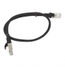 Lanberg Patchcord CAT.6 UTP | PCU6-10CC-0050-BK | 0.5 m