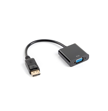 Lanberg Adapter Cable DisplayPort to VGA, 20 cm | AD-0002-BK