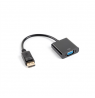 Lanberg Adapter Cable DisplayPort to VGA, 20 cm | AD-0002-BK