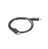 Lanberg DisplayPort Cable 19 Pin V1.2 4K, 1M | CA-DPDP-10CC-0010-BK | DisplayPort to DisplayPort