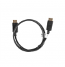 Lanberg DisplayPort Cable 19 Pin V1.2 4K, 1M | CA-DPDP-10CC-0010-BK | DisplayPort to DisplayPort