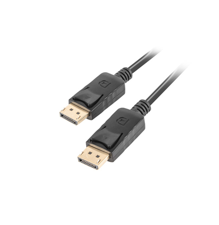 Lanberg DisplayPort Cable 19 Pin V1.2 4K, 3 m | CA-DPDP-10CC-0030-BK | DisplayPort to DisplayPort