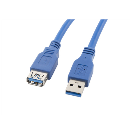Lanberg Lanberg USB-A 3.0 Cable, 1.8 m | CA-US3E-10CC-0018-B | USB Type-A to USB Type-A
