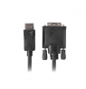 Lanberg Cable | CA-DPDV-10CU-0018-BK | DisplayPort to DVI-D | 1.8 m