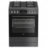 BEKO Cooker | FBM62330GADSN | Hob type Gas | Oven type Electric | Grey | Width 60 cm | Grilling | LED | Depth 60 cm | 72 L