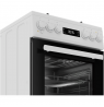 BEKO Cooker | FSM51339DWDS | Hob type Gas | Oven type Electric | White | Width 50 cm | Grilling | LED | Depth 60 cm | 60 L