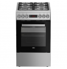 BEKO Cooker | FSM52321DXDT | Hob type Gas | Oven type Electric | Stainless Steel | Width 50 cm | Grilling | Depth 60 cm | 60 L