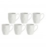 Set of 6 mugs LA PORCELLANA BIANCA