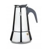 PEZZETTI STEELEXPRESS Steel Induction Coffee Maker (6 cups) - Silver