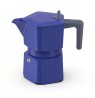 PEZZETTI PENTAEXPRESS Enamel Coffee Maker (6 cups) - Navy Blue
