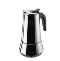PEZZETTI STEELEXPRESS Steel Induction Coffee Maker (4 Cups) - Silver