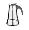 PEZZETTI STEELEXPRESS Steel Induction Coffee Maker (4 Cups) - Silver