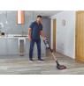 Shark Stratos 2-in-1 stick vacuum Battery Dry Bagless Black, Peach