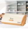 Maestro MR-1775-IVORY bread box Other Ivory, Wood Bamboo, Metal