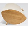 Maestro MR-1775-IVORY bread box Other Ivory, Wood Bamboo, Metal