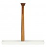 LA PORCELLANA BIANCA CONSERVA Serving tray with handle