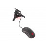 GENESIS VANAD 300 MOUSE BUNGEE CABLE HOLDER + USB HUB