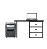 Rexel Momentum M515 paper shredder Micro-cut shredding 1.5 cm Black