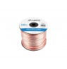 SPEAKER CABLE 2X1.0MM2 100M TRANSPARENT LANBERG