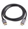 DISPLAYPORT(M) -daugiau HDMI(M) 1.8M 4K BLACK-SILVER LANBERG CABLE