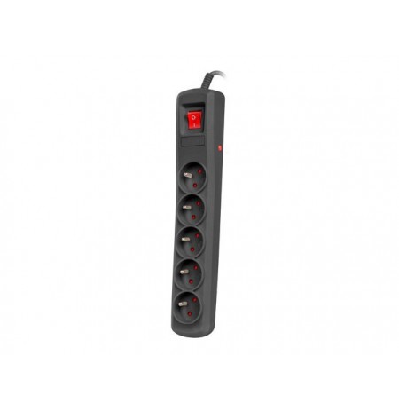 POWER STRIP NATEC BERCY 400 3M 5X 230V PL BLACK