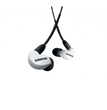 Shure AONIC 215 - in-ear headphones with single transducer and 3.5mm cable (white)