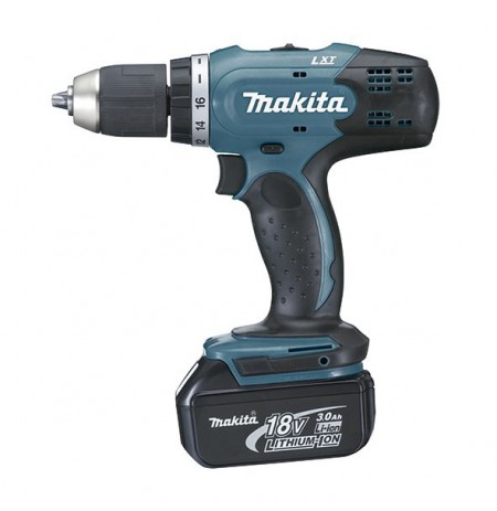Makita DDF453RFE drill 1.6 kg Black, Blue