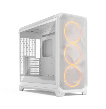 Fractal Design Meshify 3 XL | White RGB TG Clear Tint | Mid-Tower | Power supply included No | ATX