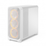 Fractal Design Meshify 3 XL | White RGB TG Clear Tint | Mid-Tower | Power supply included No | ATX