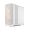 Fractal Design Meshify 3 XL | White RGB TG Clear Tint | Mid-Tower | Power supply included No | ATX