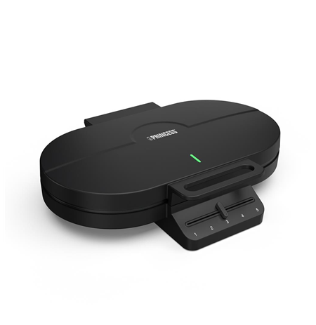Princess Waffle Maker | 132384 | 1200 W | Number of pastry 10 | Heart shaped | Black