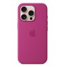 Apple iPhone 16 Pro Silicone Case with MagSafe - Fuchsia