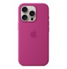 Apple iPhone 16 Pro Silicone Case with MagSafe - Fuchsia