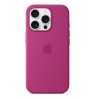 Apple iPhone 16 Pro Silicone Case with MagSafe - Fuchsia