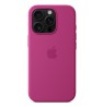 Apple iPhone 16 Pro Silicone Case with MagSafe - Fuchsia