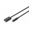 Digitus Active USB 3.2 Gen2 10G extension cable, USB-C - USB-C, 5m