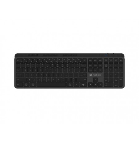 NATEC MEDUSA US WIRELESS BT+ 2.4GHZ X-SCISSORS SLIM KEYBOARD