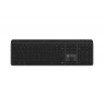 NATEC KEYBOARD MEDUSA US LAYOUT WIRELESS BT + 2.4GHZ X-SCISSORS SLIM