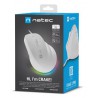 NATEC CRAKE 2 PRO 12800DPI VERTICAL MOUSE WHITE PROGRAMMABLE OPTICAL