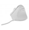 NATEC CRAKE 2 PRO 12800DPI VERTICAL MOUSE WHITE PROGRAMMABLE OPTICAL