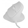NATEC CRAKE 2 PRO 12800DPI VERTICAL MOUSE WHITE PROGRAMMABLE OPTICAL