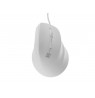 NATEC CRAKE 2 PRO 12800DPI VERTICAL MOUSE WHITE PROGRAMMABLE OPTICAL