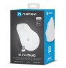 NATEC CRAKE 2 VERTICAL MOUSE WIRELESS 2400DPI BLUETOOTH 5.2 + 2.4GHZ WHITE