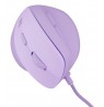 NATEC CRAKE 2 PRO 12800DPI PURE LAVENDER PROGRAMMABLE OPTICAL VERTICAL MOUSE
