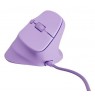 NATEC CRAKE 2 PRO 12800DPI PURE LAVENDER PROGRAMMABLE OPTICAL VERTICAL MOUSE