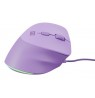 NATEC CRAKE 2 PRO 12800DPI PURE LAVENDER PROGRAMMABLE OPTICAL VERTICAL MOUSE