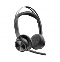 Poly Voyager Focus 2-M USB-C-C Headset USB-C/A Adapter Charging Stand