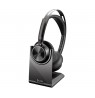 Poly Voyager Focus 2-M USB-C-C Headset USB-C/A Adapter Charging Stand